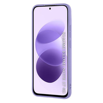 Suojakuori Xiaomi Redmi Note 17 4G / Note 17 5G -puhelimelle, Techsuit, SoftFlex, vaaleanvioletti