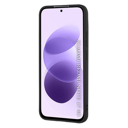 Kuori Xiaomi Redmi Note 17 4G / Note 17 5G:lle, Techsuit, SoftFlex, Musta