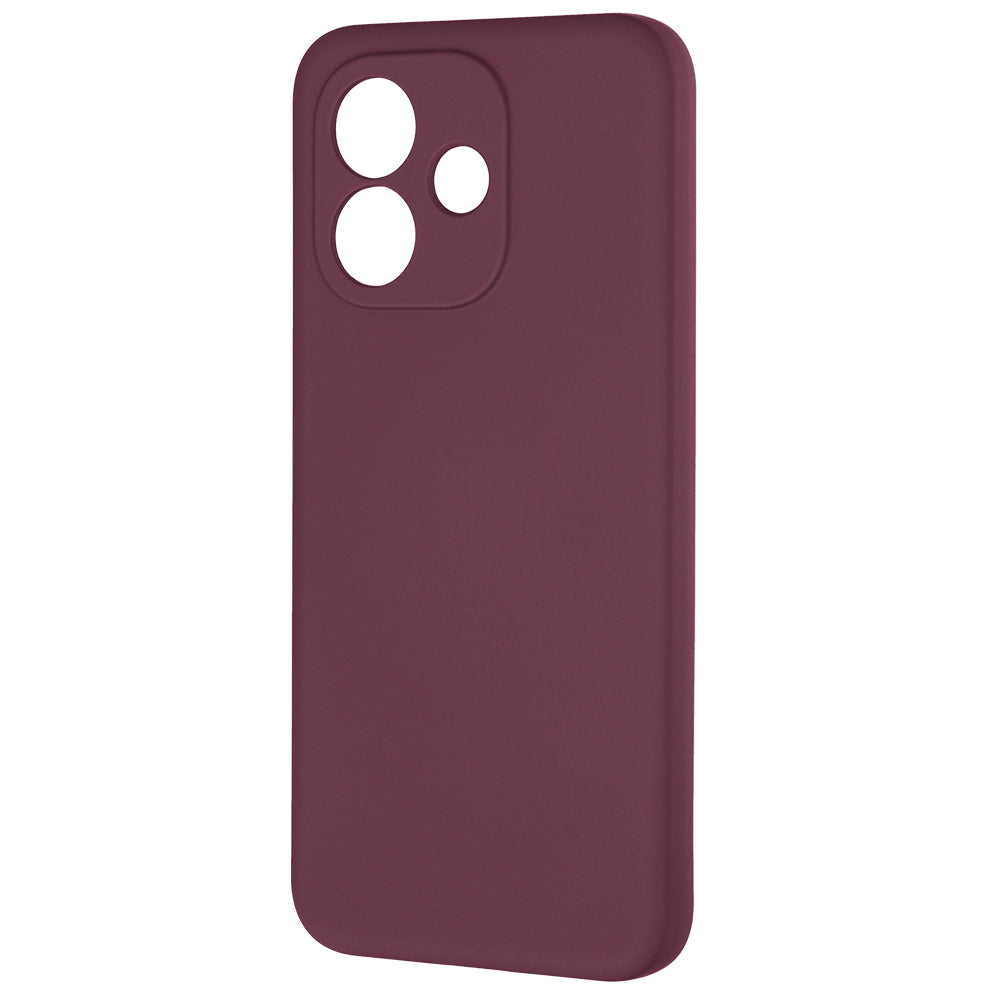 Case for Xiaomi Redmi Note 17 4G / Note 17 5G, Techsuit, SoftFlex, Burgundy