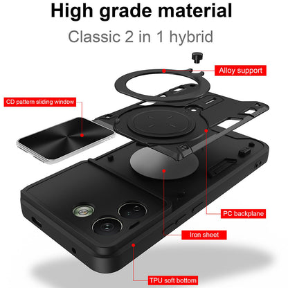 Suojakuori Xiaomi Redmi Note 17 Pro Max -puhelimelle, Techsuit CamGuard Pro, ruusukulta