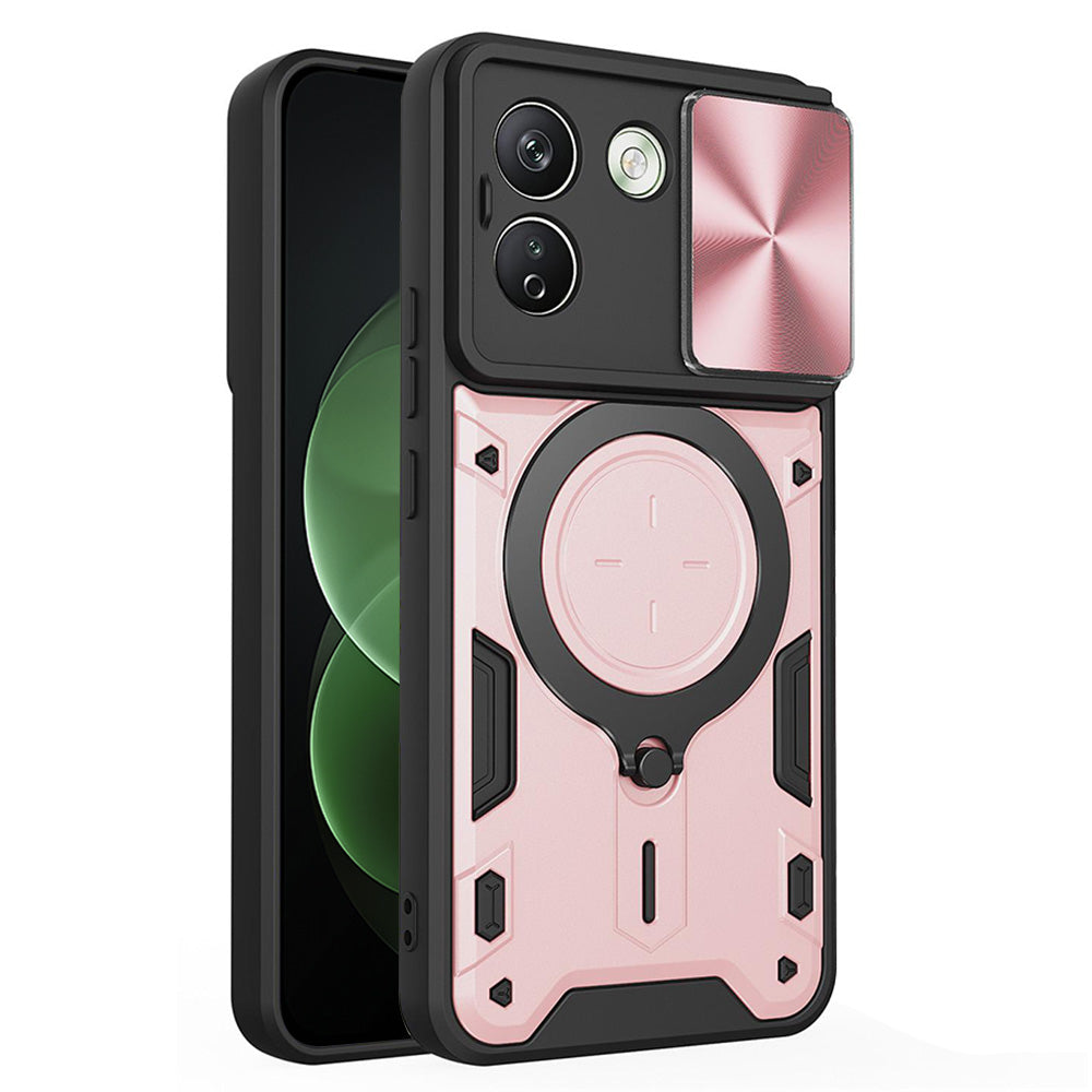 Suojakuori Xiaomi Redmi Note 17 Pro Max -puhelimelle, Techsuit CamGuard Pro, ruusukulta