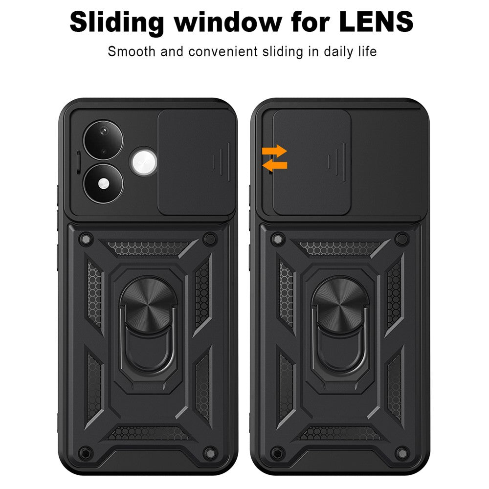 Kotelo Xiaomi Redmi Note 17 Pro Max -puhelimelle, Techsuit, CamShield, musta