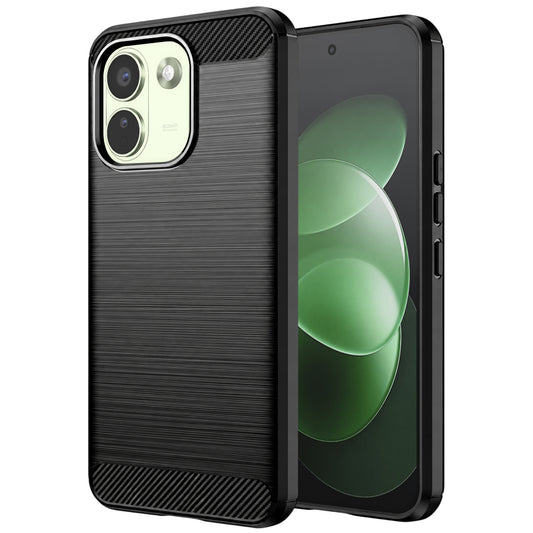 Kuori Xiaomi Redmi Note 17 Pro Maxille, Techsuit, Hiili, Musta