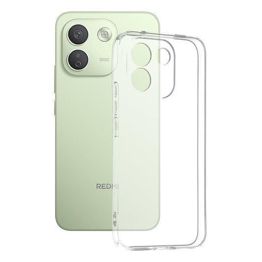 Suojakuori Xiaomi Redmi Note 17 Pro Max -puhelimelle, Techsuit, kirkas, läpinäkyvä