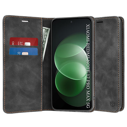 Kotelo Xiaomi Redmi Note 17 Pro Max -puhelimelle, Techsuit, Confy, musta