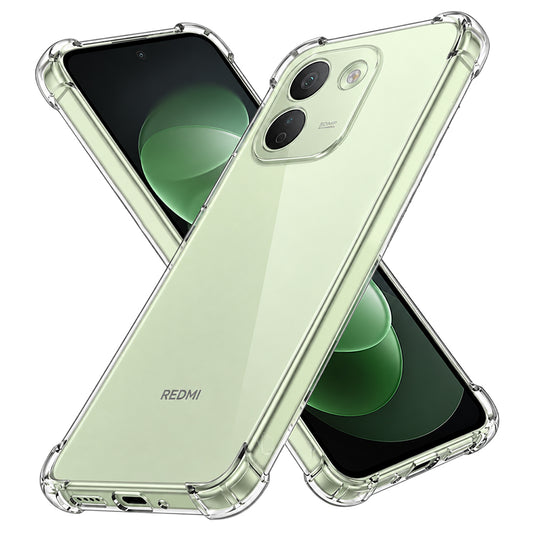 Suojakuori Xiaomi Redmi Note 17 Pro Max -puhelimelle, Techsuit, iskunkestävä, kirkas ja läpinäkyvä