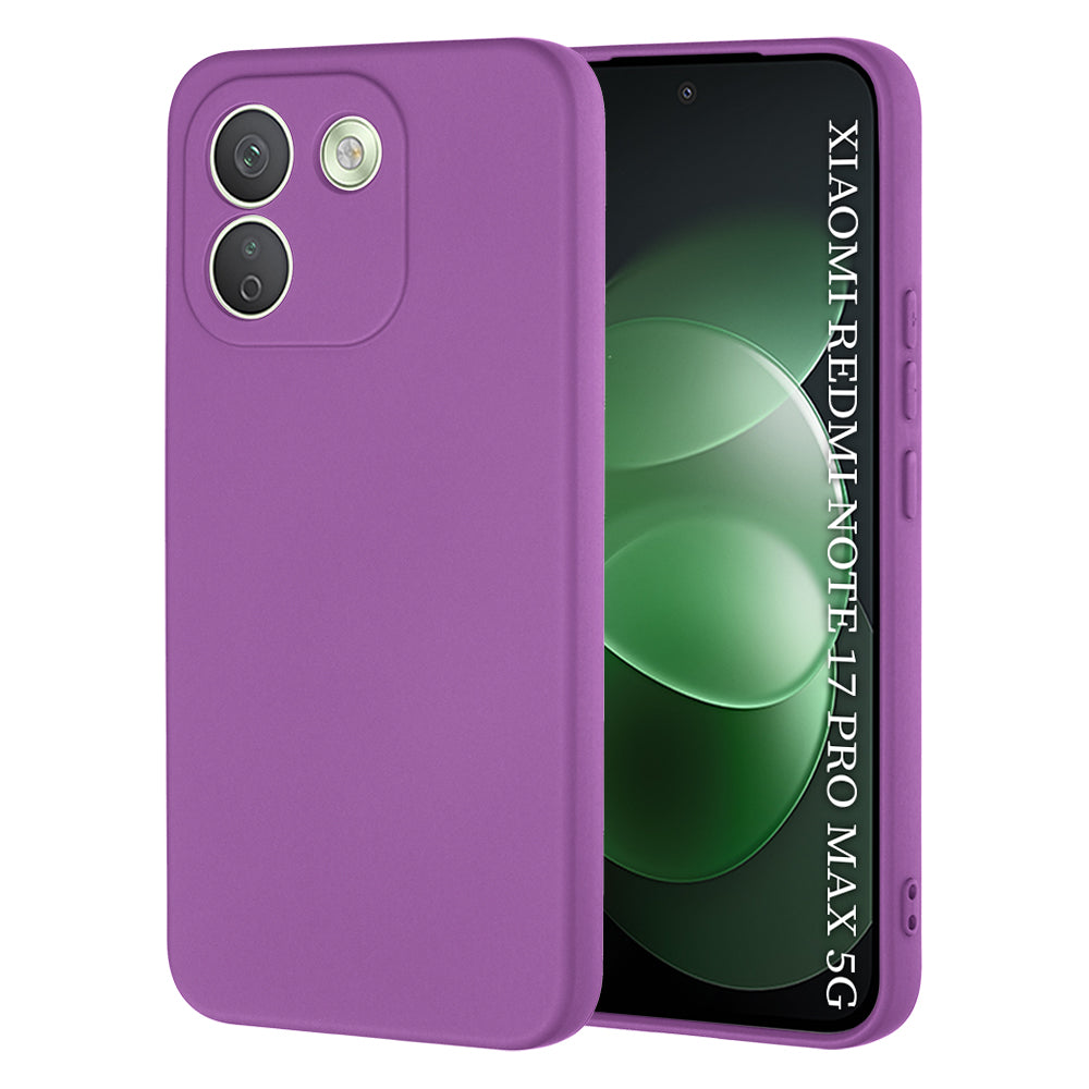 Suojakuori Xiaomi Redmi Note 17 Pro Max -puhelimelle, Techsuit, SoftFlex, violetti
