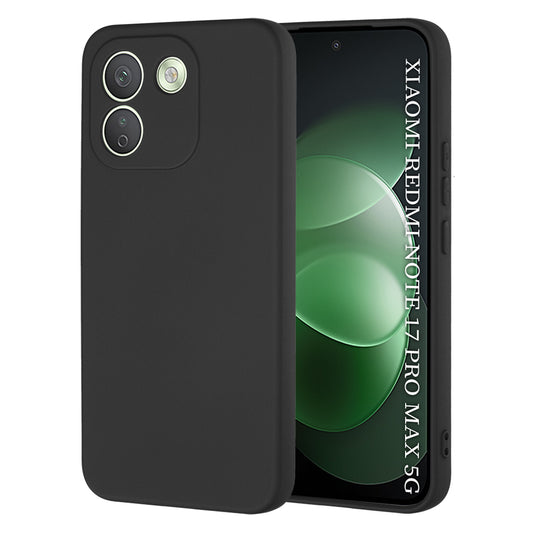 Suojakuori Xiaomi Redmi Note 17 Pro Max -puhelimelle, Techsuit SoftFlex, musta