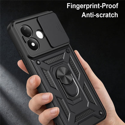 Case for Xiaomi Redmi Note 17 Pro, Techsuit, CamShield, Black