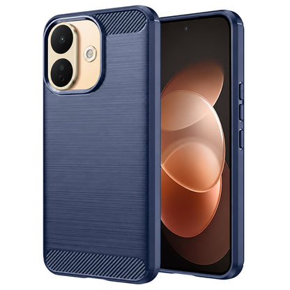 Suojakuori Xiaomi Redmi Note 17 Pro -puhelimelle, Techsuit, Carbon, sininen