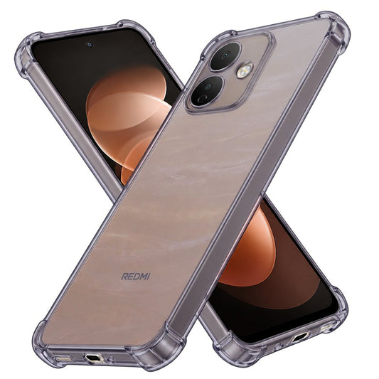 Kuori Xiaomi Redmi Note 17 Pro:lle, Techsuit, Iskunkestävä Kirkas, Savunvärinen