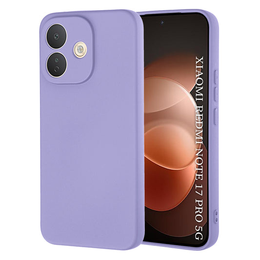 Suojakuori Xiaomi Redmi Note 17 Pro -puhelimelle, Techsuit, SoftFlex, vaaleanvioletti