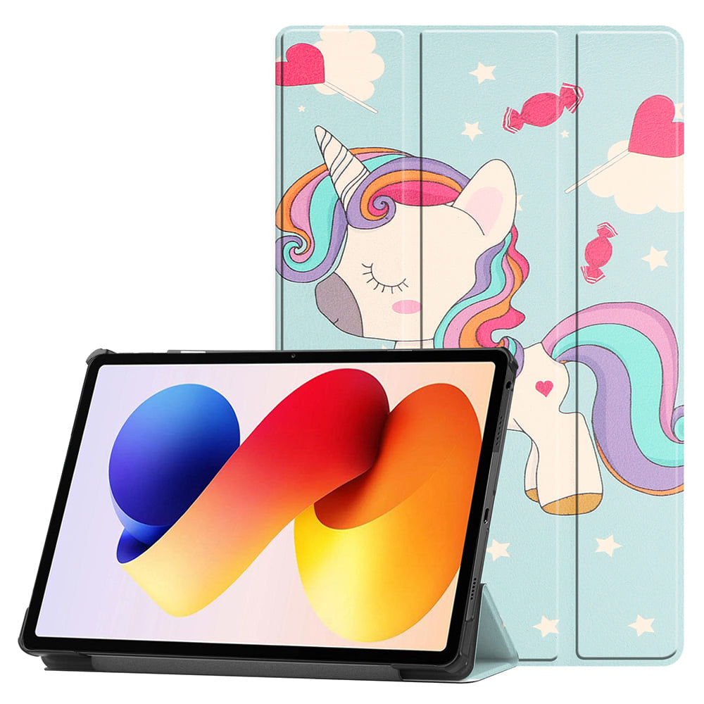 Kuori Xiaomi Redmi Pad 2 Pro:lle, Techsuit, FoldPro Unicorn, Monivärinen