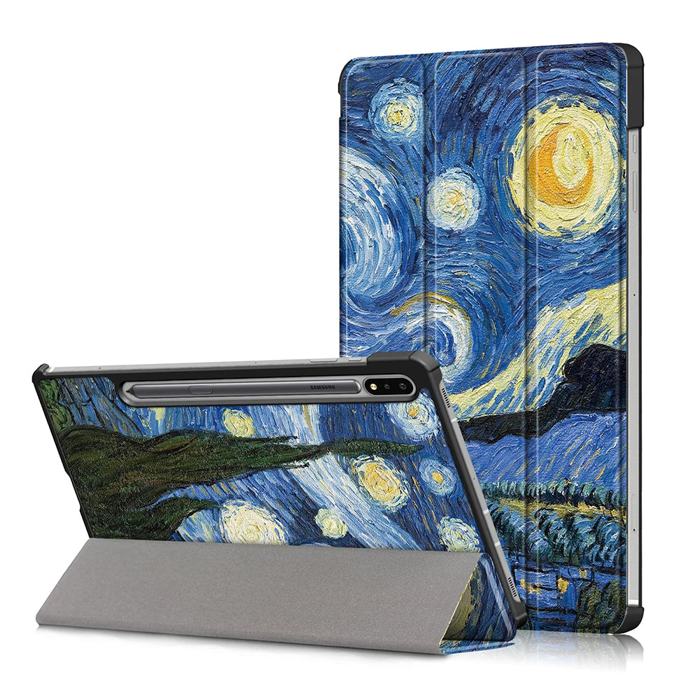 Kuori Xiaomi Redmi Pad 2:lle, Techsuit, FoldPro Starry Night, Monivärinen