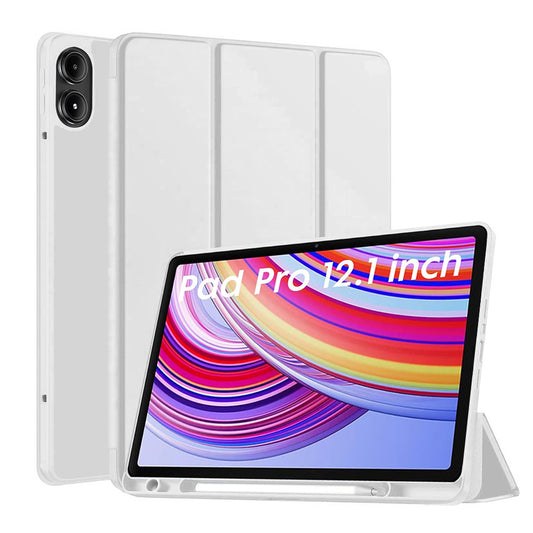 Kuori Xiaomi Redmi Pad Pro / Pad / Pad Pro 5G:lle, Techsuit, Flex Trifold, Harmaa