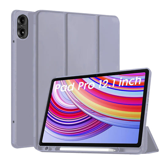Suojakuori Xiaomi Redmi Pad Pro / Pad / Pad Pro 5G:lle, Techsuit, Flex Trifold, Violetti