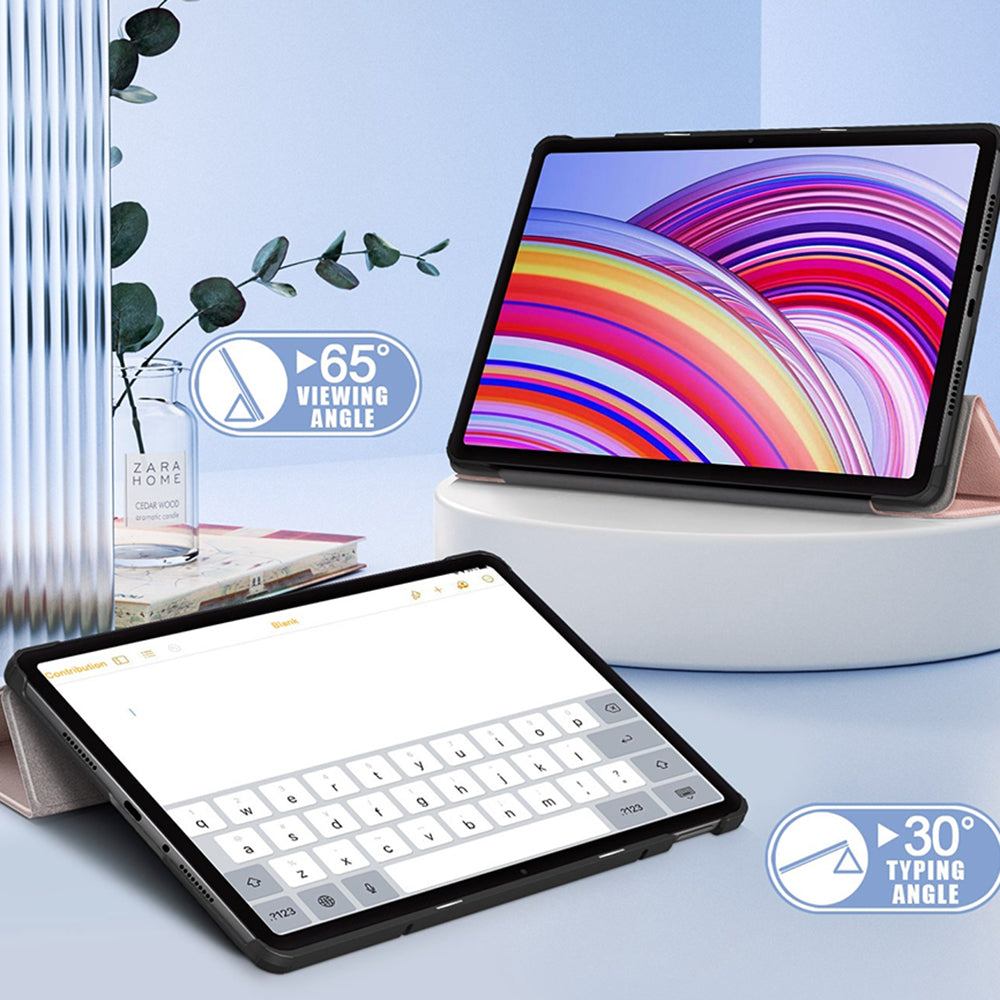 Kuori Xiaomi Redmi Pad Pro / Pad / Pad Pro 5G:lle, Techsuit, FoldPro, vaaleanpunainen