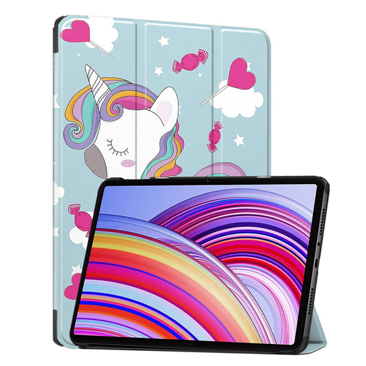Kuori Xiaomi Redmi Pad Pro / Pad / Pad Pro 5G:lle, Techsuit, FoldPro Unicorn, Monivärinen