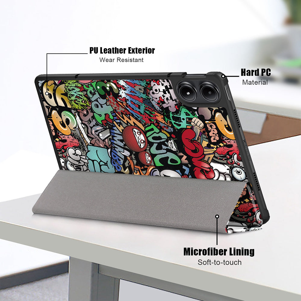 Kuori Xiaomi Redmi Pad Pro / Pad / Pad Pro 5G:lle, Techsuit, FoldPro Urban Vibe, Monivärinen