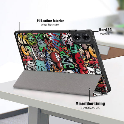 Kuori Xiaomi Redmi Pad Pro / Pad / Pad Pro 5G:lle, Techsuit, FoldPro Urban Vibe, Monivärinen