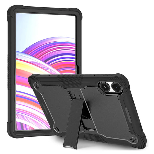 Kuori Xiaomi Redmi Pad Pro / Pro 5G / Poco Padille, Techsuit, Rugged TabShell, Musta