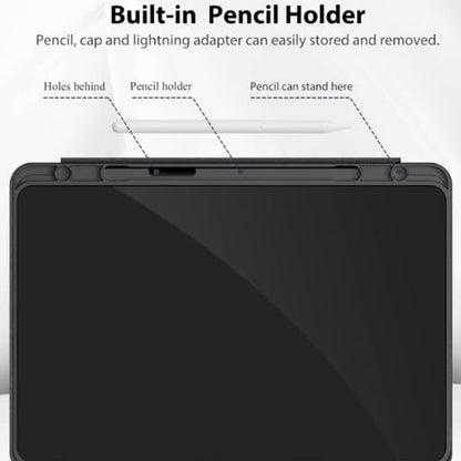 Kuori Xiaomi Redmi Pad SE 8.7:lle, Techsuit, Flex Trifold, Musta