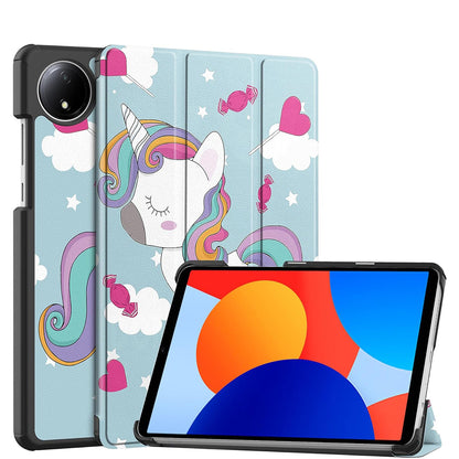 Kuori Xiaomi Redmi Pad SE 8.7:lle, Techsuit, FoldPro Unicorn, Monivärinen