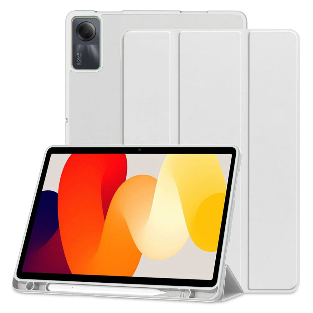 Kuori Xiaomi Redmi Pad SE:lle, Techsuit, Flex Trifold, Harmaa