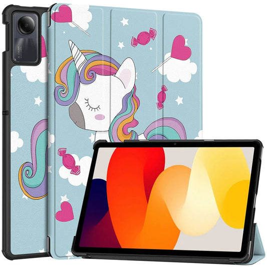 Kuori Xiaomi Redmi Pad SE:lle, Techsuit, FoldPro Unicorn, Monivärinen