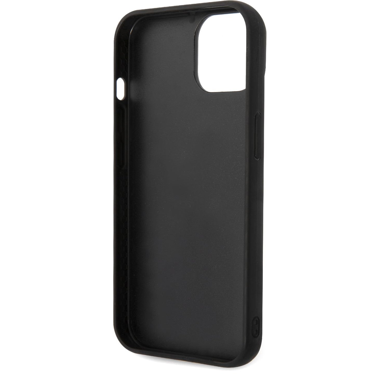 Kotelo Apple iPhone 14 Plus -puhelimelle, Karl Lagerfeld, Quilted Puffy Metal Logo, Musta