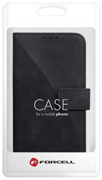 Kotelo Samsung Galaxy A12 Nacho A127 / M12 M127 / A12 A125, Forcell, Tender Book, musta