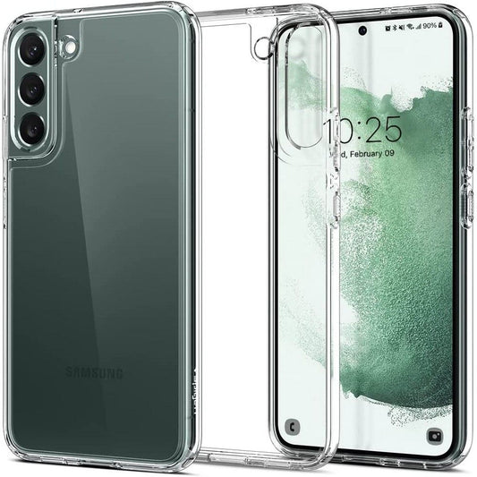 Kuori Samsung Galaxy S22 5G S901:lle, Spigen, Ultra Hybrid, Läpinäkyvä ACS03988