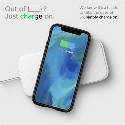 Kotelo Apple iPhone 12 / 12 Prolle, Spigen, Ultra Hybrid, Musta ACS01703