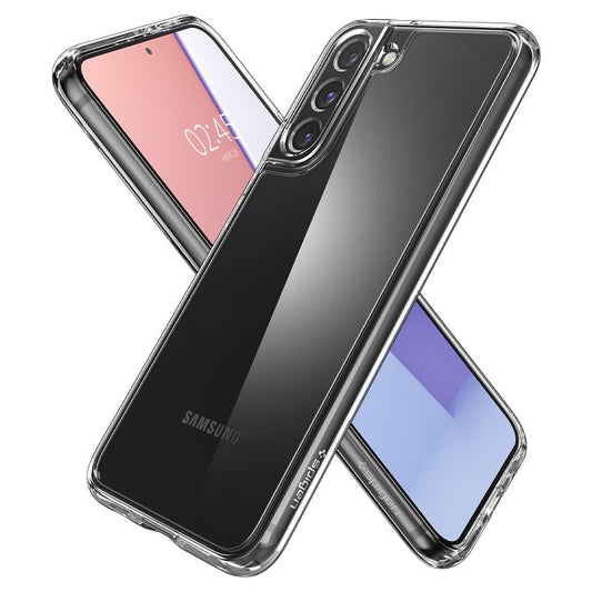 Kuori Samsung Galaxy S22 5G S901:lle, Spigen, Ultra Hybrid, Läpinäkyvä ACS03988