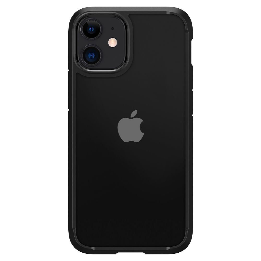 Kotelo Apple iPhone 12 / 12 Prolle, Spigen, Ultra Hybrid, Musta ACS01703