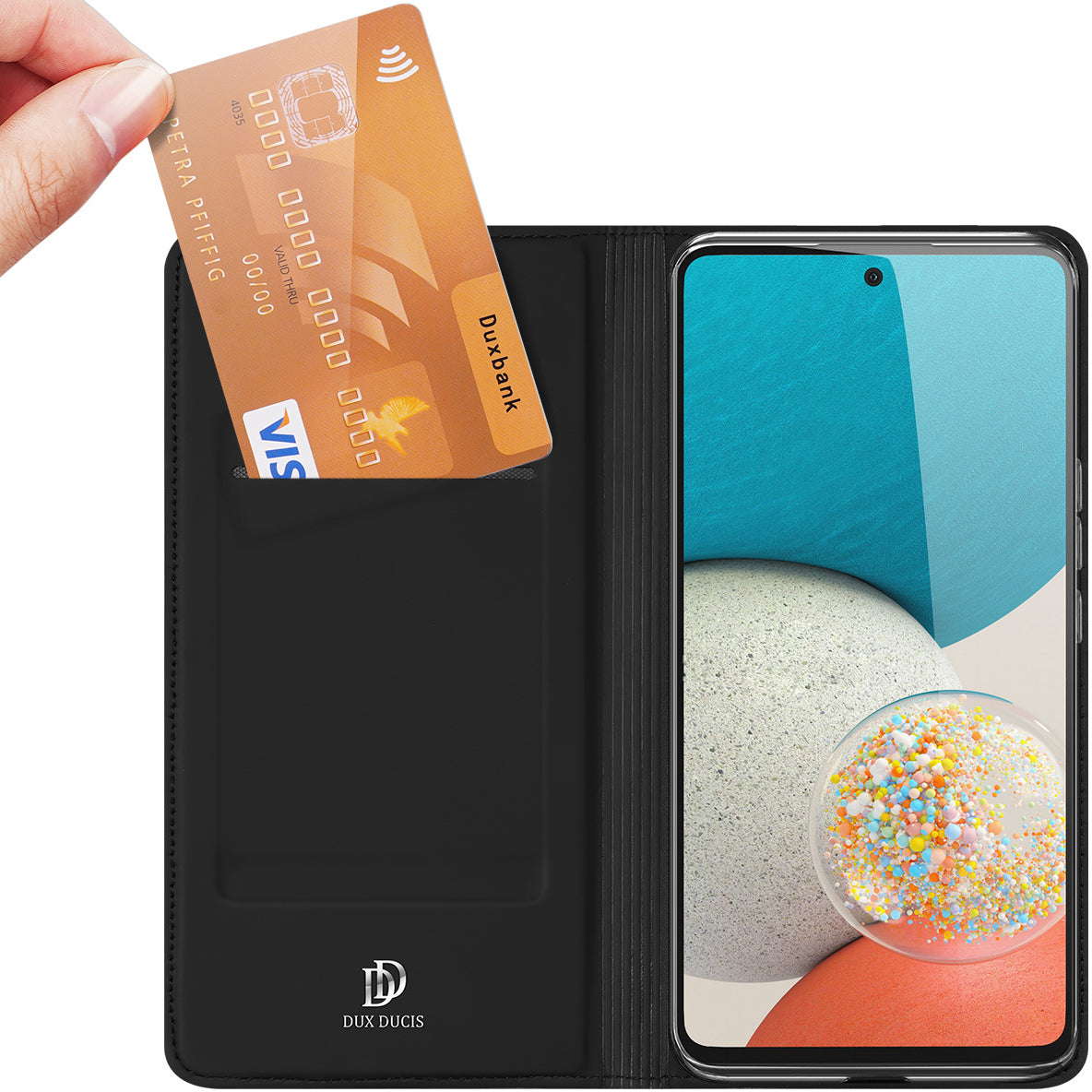 Pussukka Samsung Galaxy A53 5G A536, DUX DUCIS, Skin Pro, musta