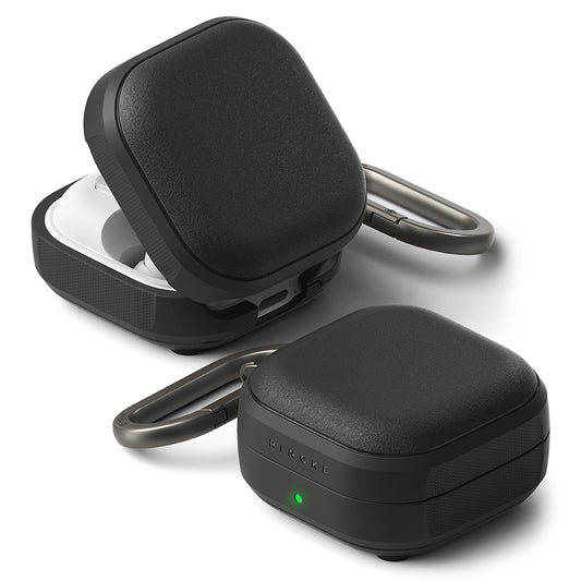 Ringke Onyx Magnetic -kotelo Samsung Galaxy Buds4 / Buds4 Prolle, Musta