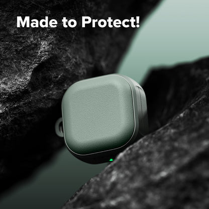 Ringke Onyx Magnetic -suojakotelo Samsung Galaxy Buds4 / Buds4 Prolle, Vihreä