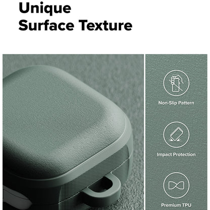 Ringke Onyx Magnetic -suojakotelo Samsung Galaxy Buds4 / Buds4 Prolle, Vihreä