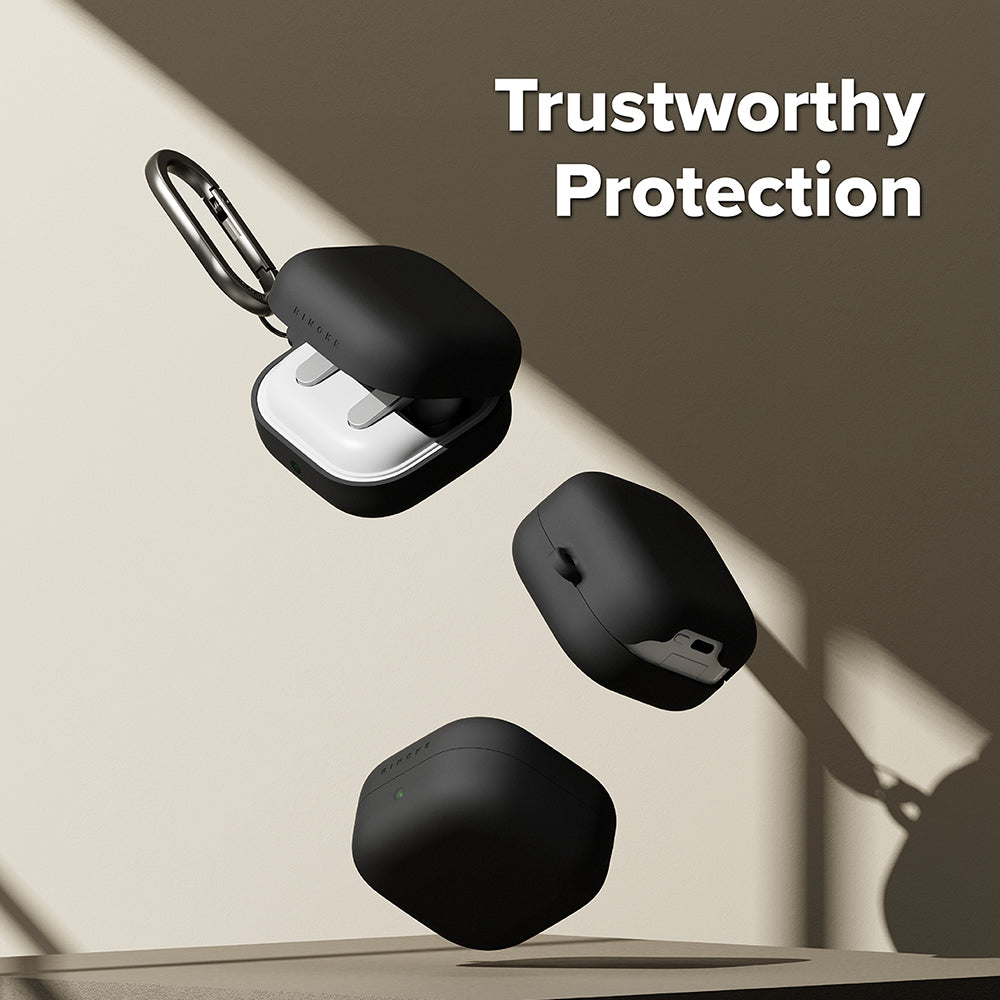 Ringke-kotelo Samsung Galaxy Buds 4 Pro:lle, Musta