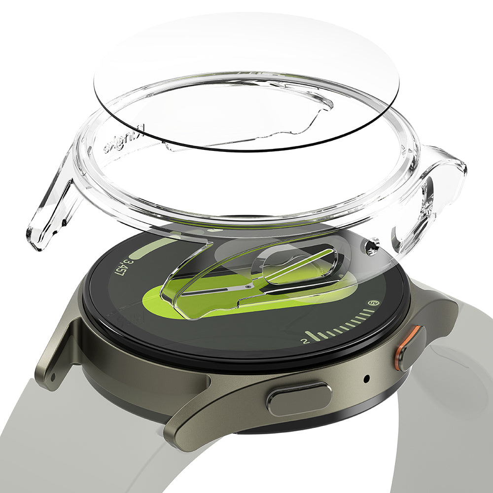 Ringke Slim -kuori Samsung Galaxy Watch7 44mm:lle, läpinäkyvä