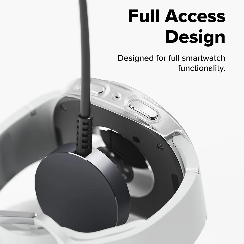 Ringke Slim -kotelo Samsung Galaxy Watch8 40mm:lle, 2 kappaleen setti, Läpinäkyvä