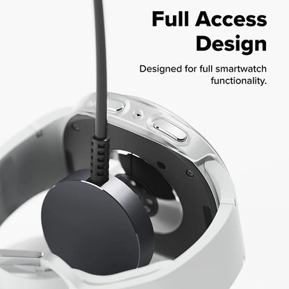 Ringke Slim -kotelo Samsung Galaxy Watch8 40mm:lle, 2 kappaleen setti, Läpinäkyvä