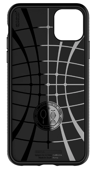 Case for Apple iPhone 11, Spigen, Liquid Air, Black 076CS27184