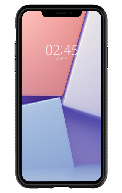 Case for Apple iPhone 11, Spigen, Liquid Air, Black 076CS27184