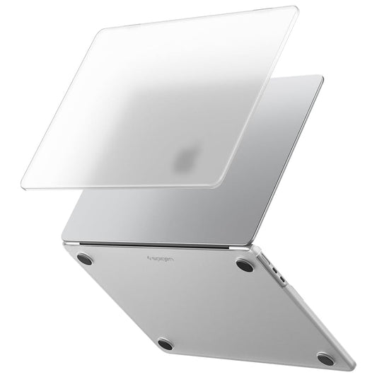 Spigen Airskin -kotelo Apple MacBook Air 13 tuumaa (2026) / (2025) / (2024) / (2022), läpikuultava satiini ACS11530