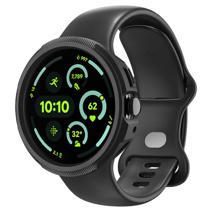 Spigen Liquid Air -kuori Google Pixel Watch 4 41mm:lle, Matta Musta ACS09483