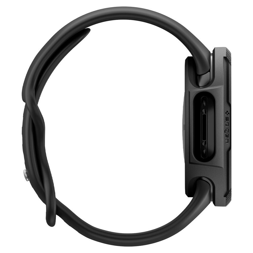 Spigen Liquid Air -kuori Google Pixel Watch 4 41mm:lle, Matta Musta ACS09483