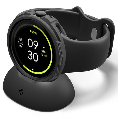 Spigen Liquid Air -kuori Google Pixel Watch 4 41mm:lle, Matta Musta ACS09483