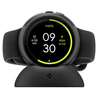 Spigen Liquid Air -kuori Google Pixel Watch 4 41mm:lle, Matta Musta ACS09483